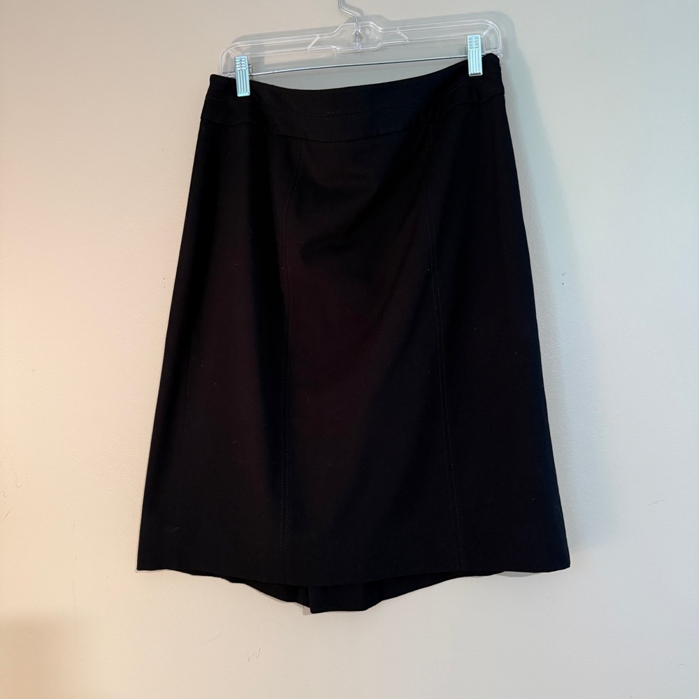 Black pencil skirt